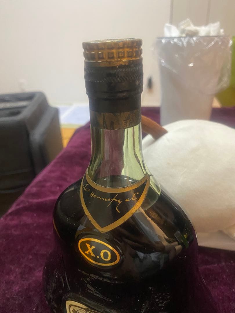 【古酒】JAs.HENNESSY COGNAC ジャズヘネシー金キャップ
