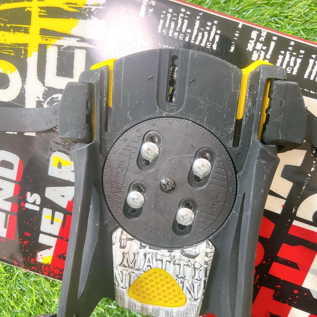 FLOW 152cm バイン head Lサイズ スノーボード 2点セット