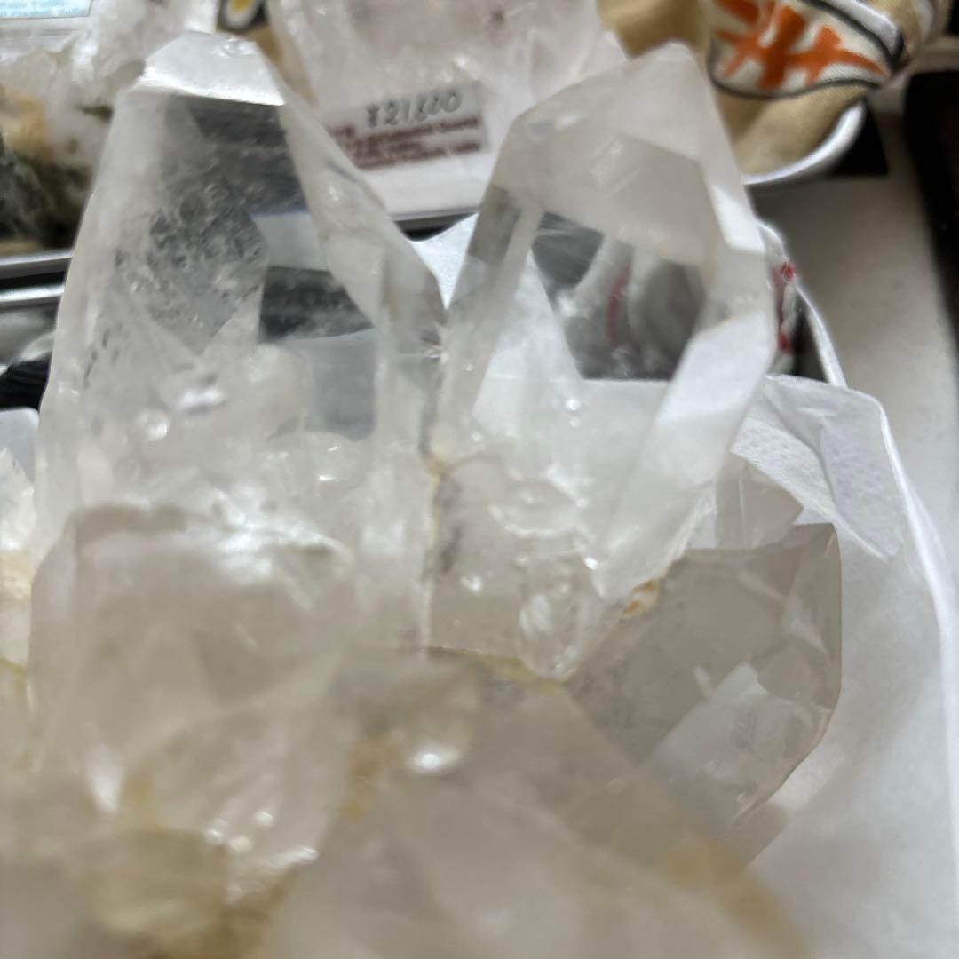 トマスゴンサガ水晶クラスター 約1.2Kg 極美品