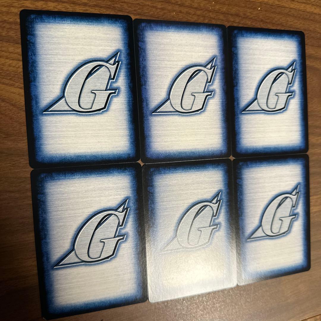 ガンダムウォー ブースタードラフト十字勲章 赤 クェス 6枚セット