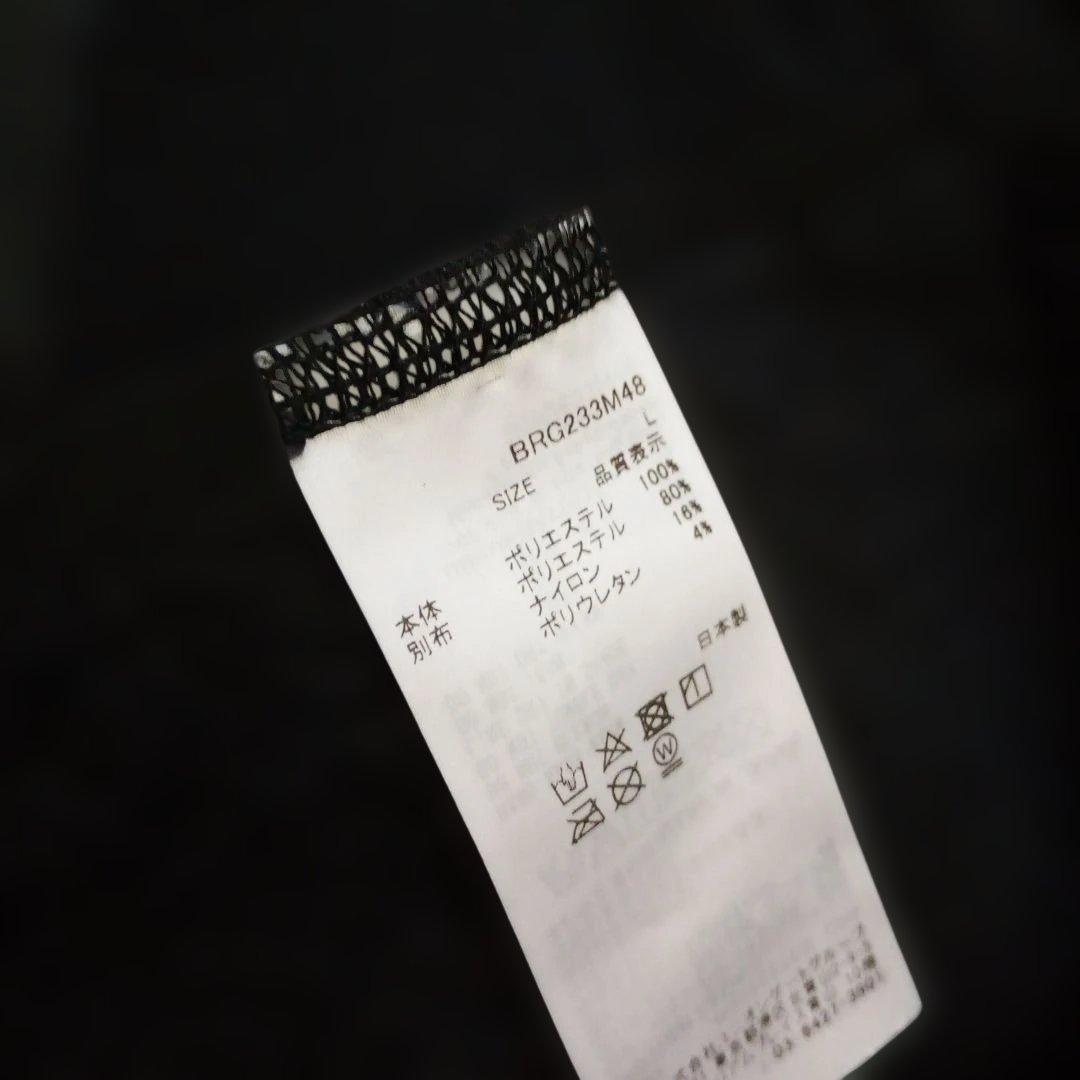 ブリーフィングメンズフリースブラックサイズL