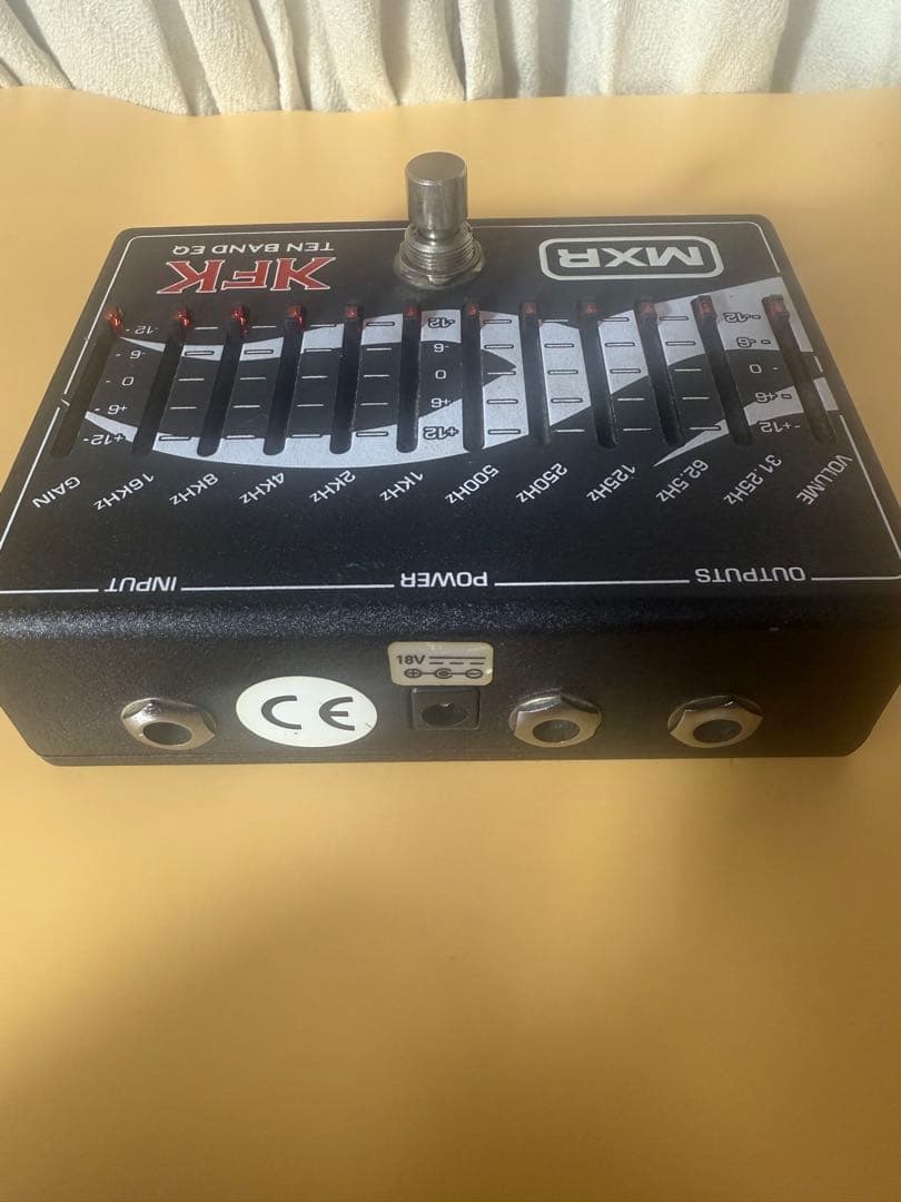 【動作確認済み】MXR KFK-1 10 BAND EQ ギターエフェクター