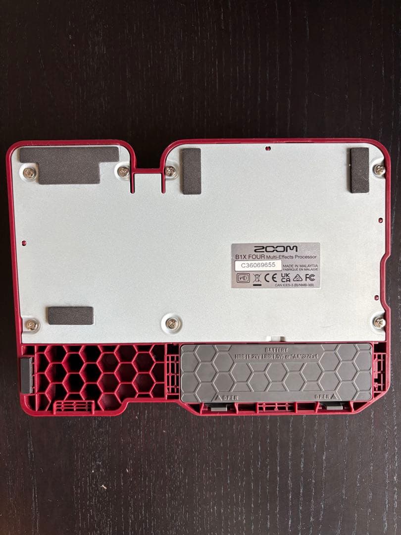 ZOOM B1X FOUR アダプタ付