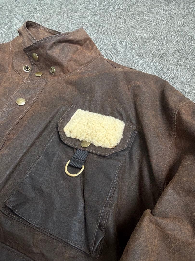 vintage fishing jacket barbour バブアー spay