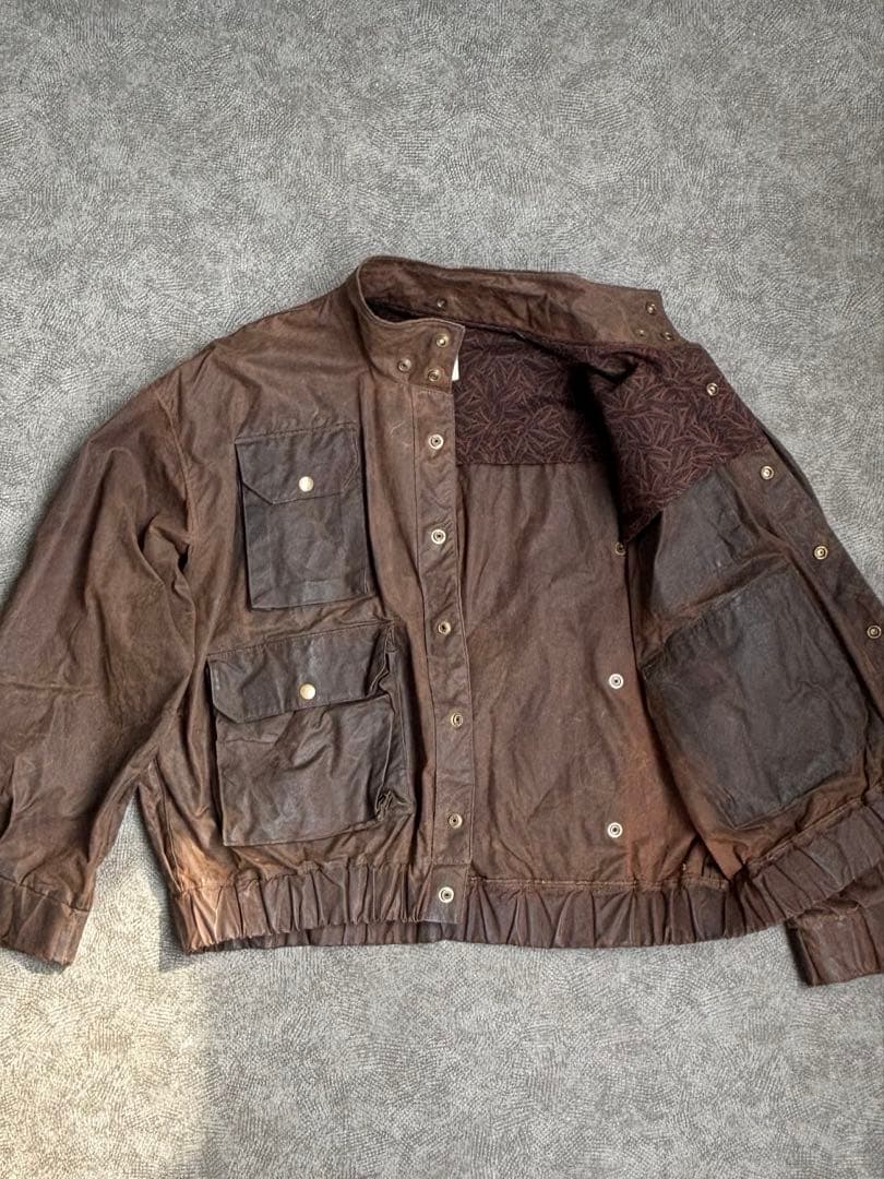 vintage fishing jacket barbour バブアー spay