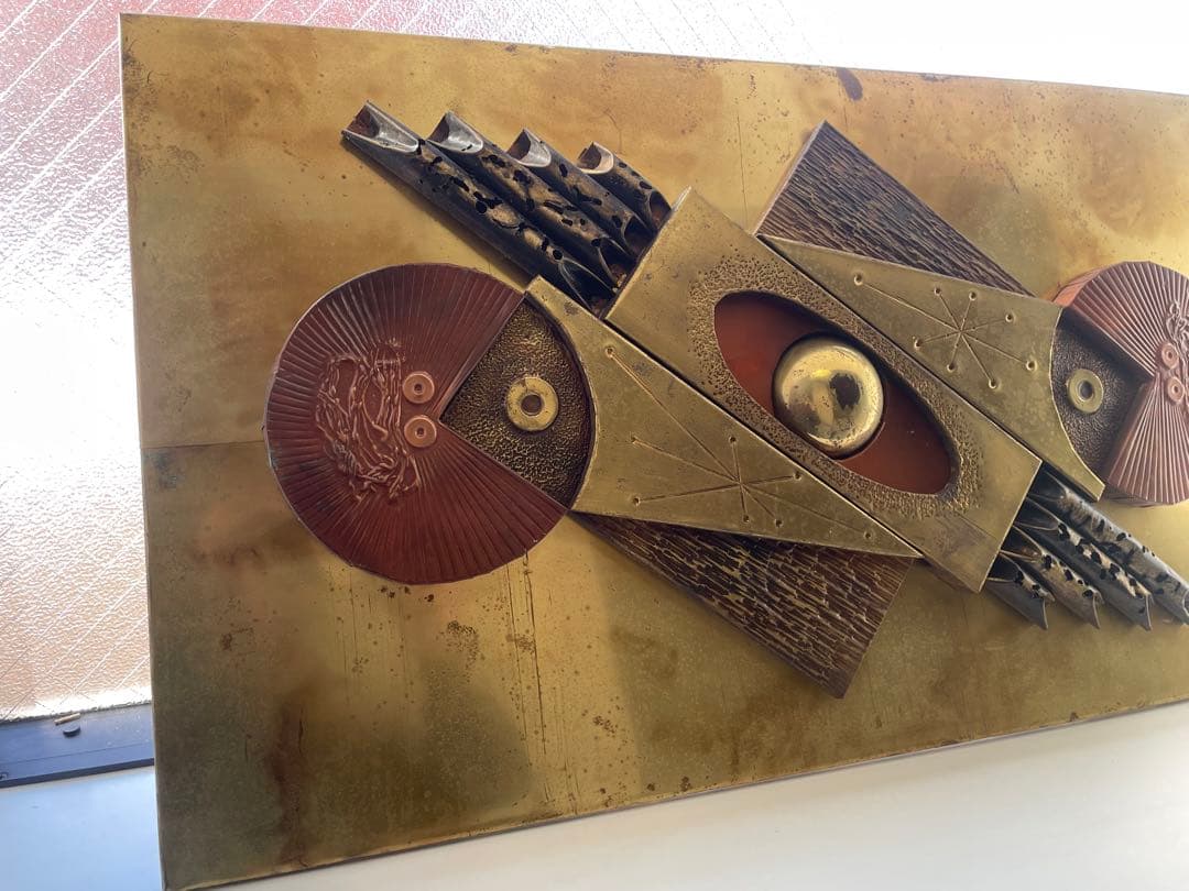 60 70年代　ミッドセンチュリー　作家:ステファン・チャン ウォールアート