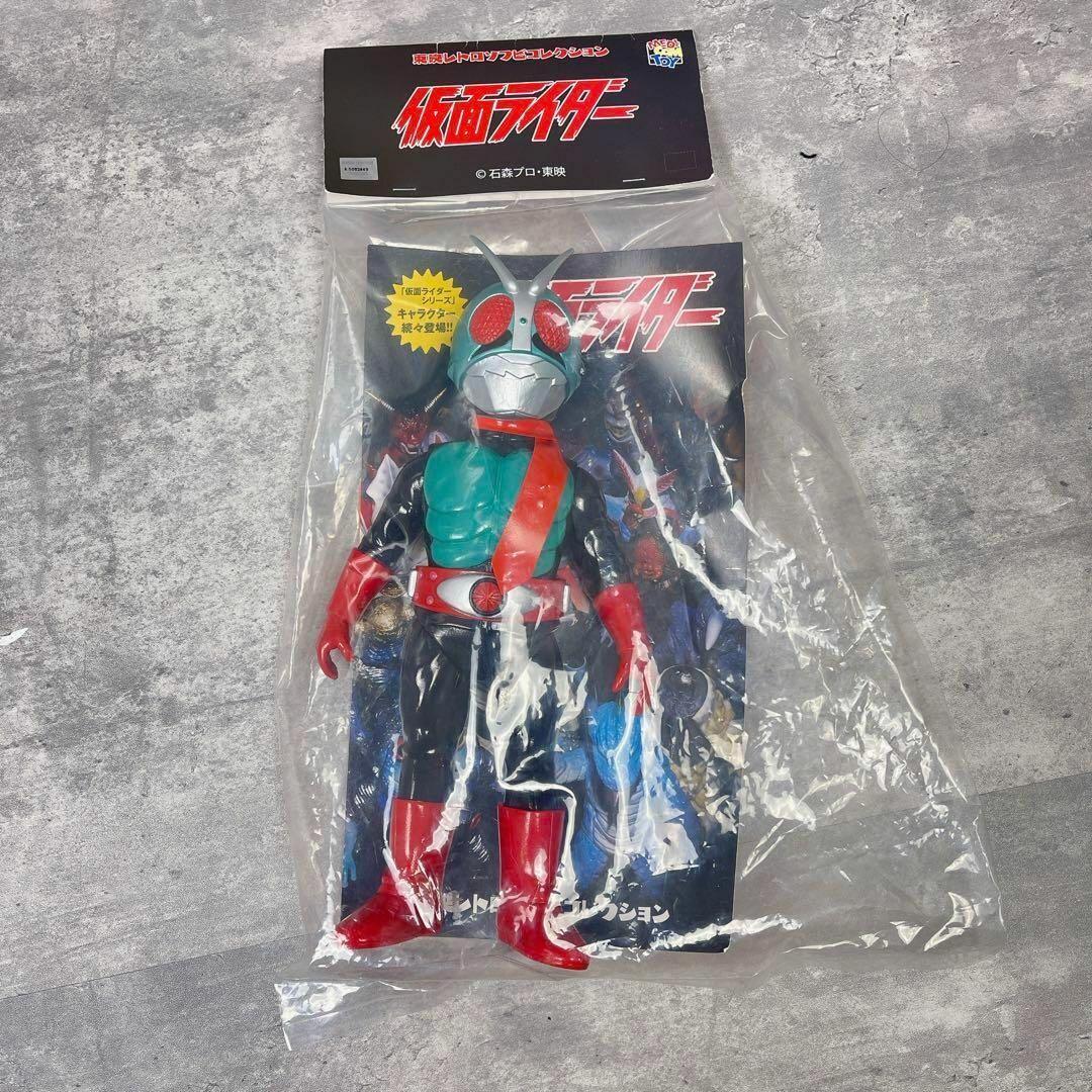 新品　未開封　東映レトロソフビ　仮面ライダー　新2号　フィギュア　特撮ヒーロー