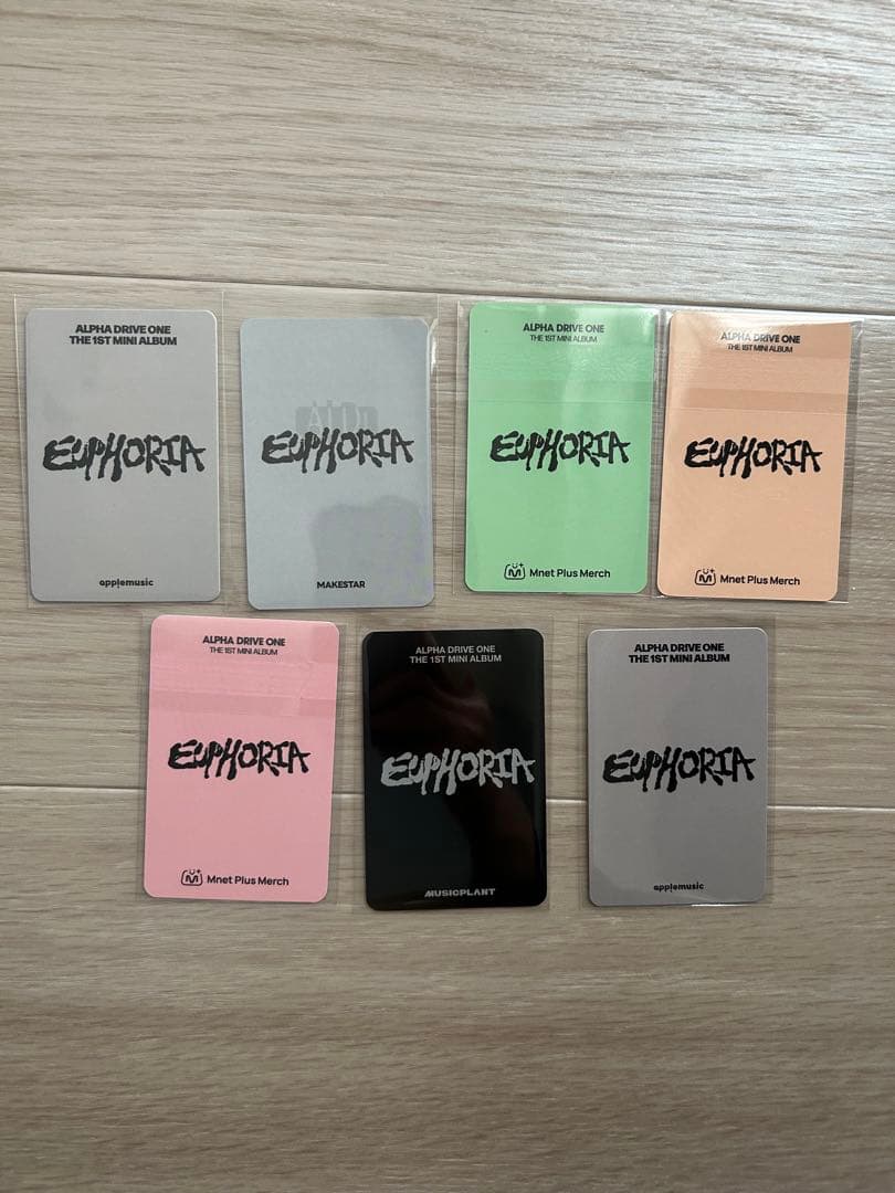 7枚！ALD1 Euphoria リオトレカセット