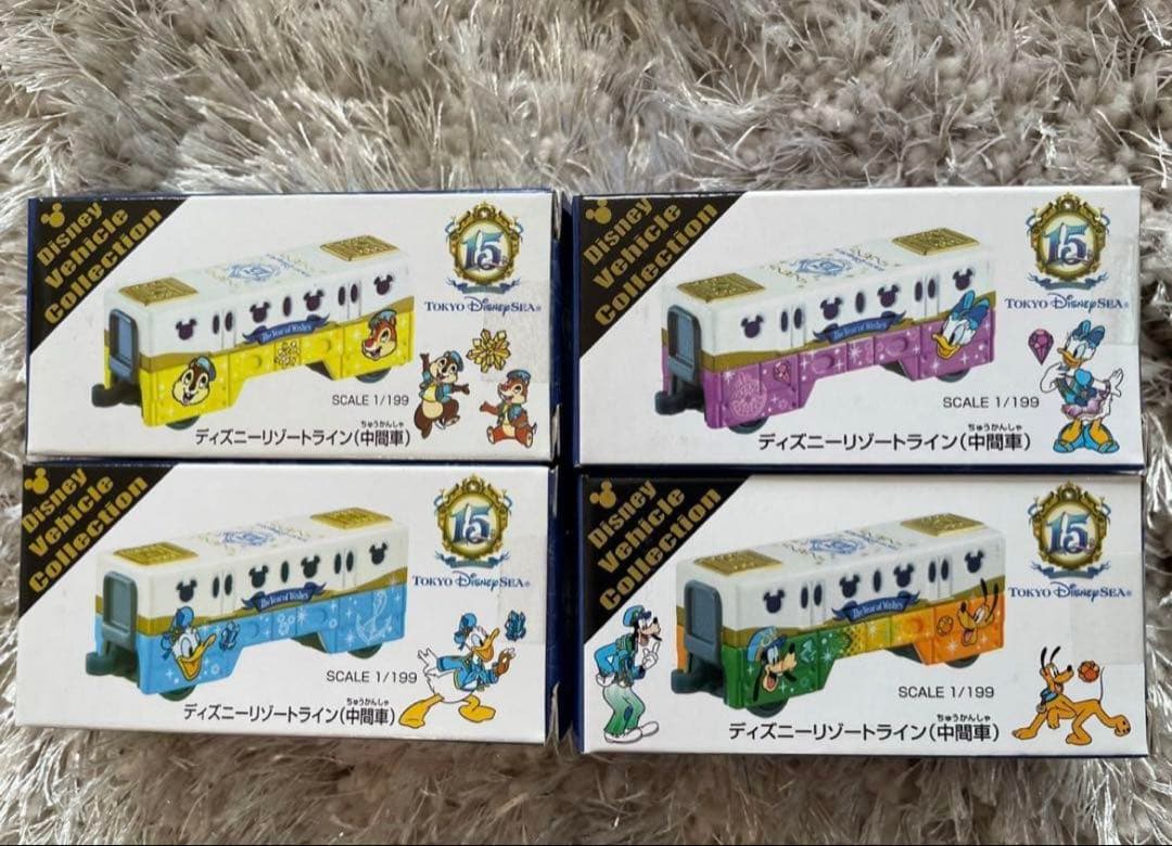 新品★トミカ 15周年 ディズニーシー 10個セット TDR リゾートライン