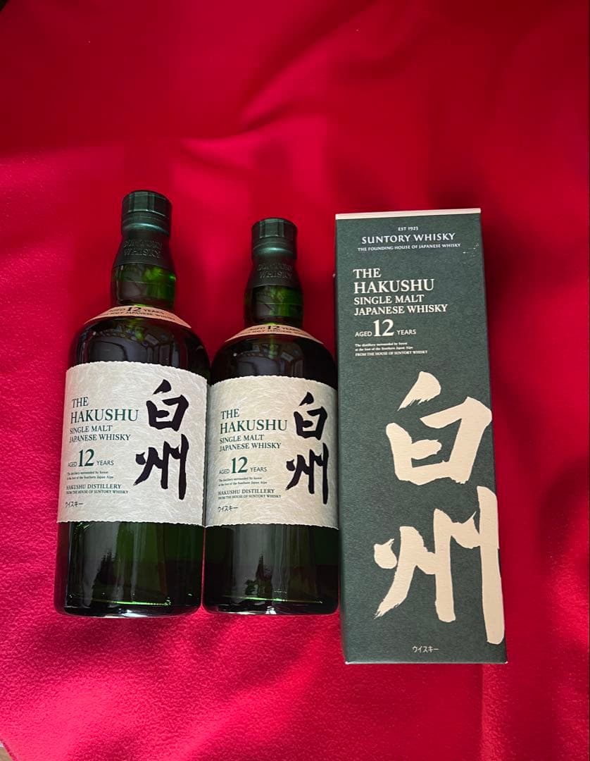 ☆新品☆白州１２年　２本　サントリー　箱付