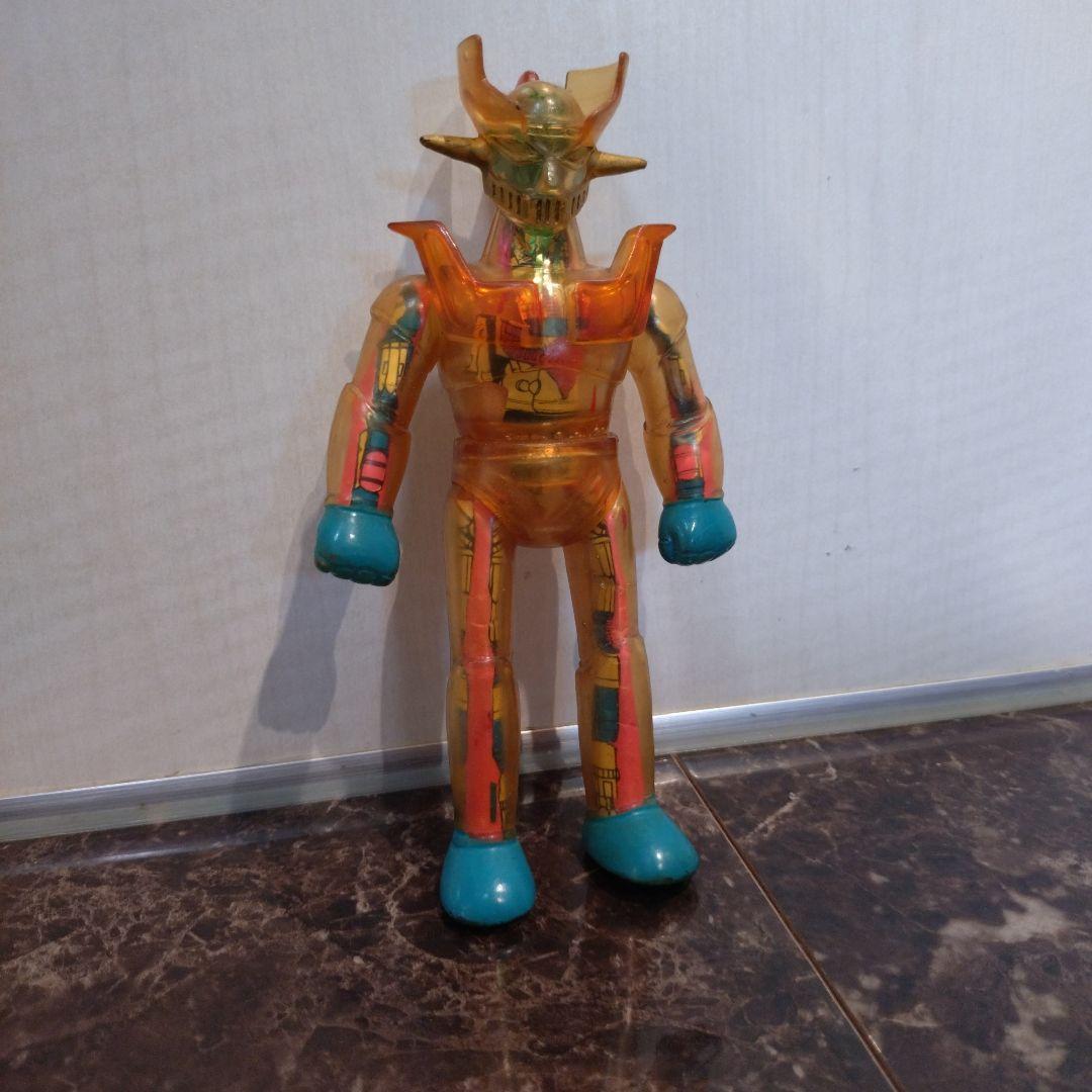 【当時物】マジンガーZ ソフビ クリア ポピー