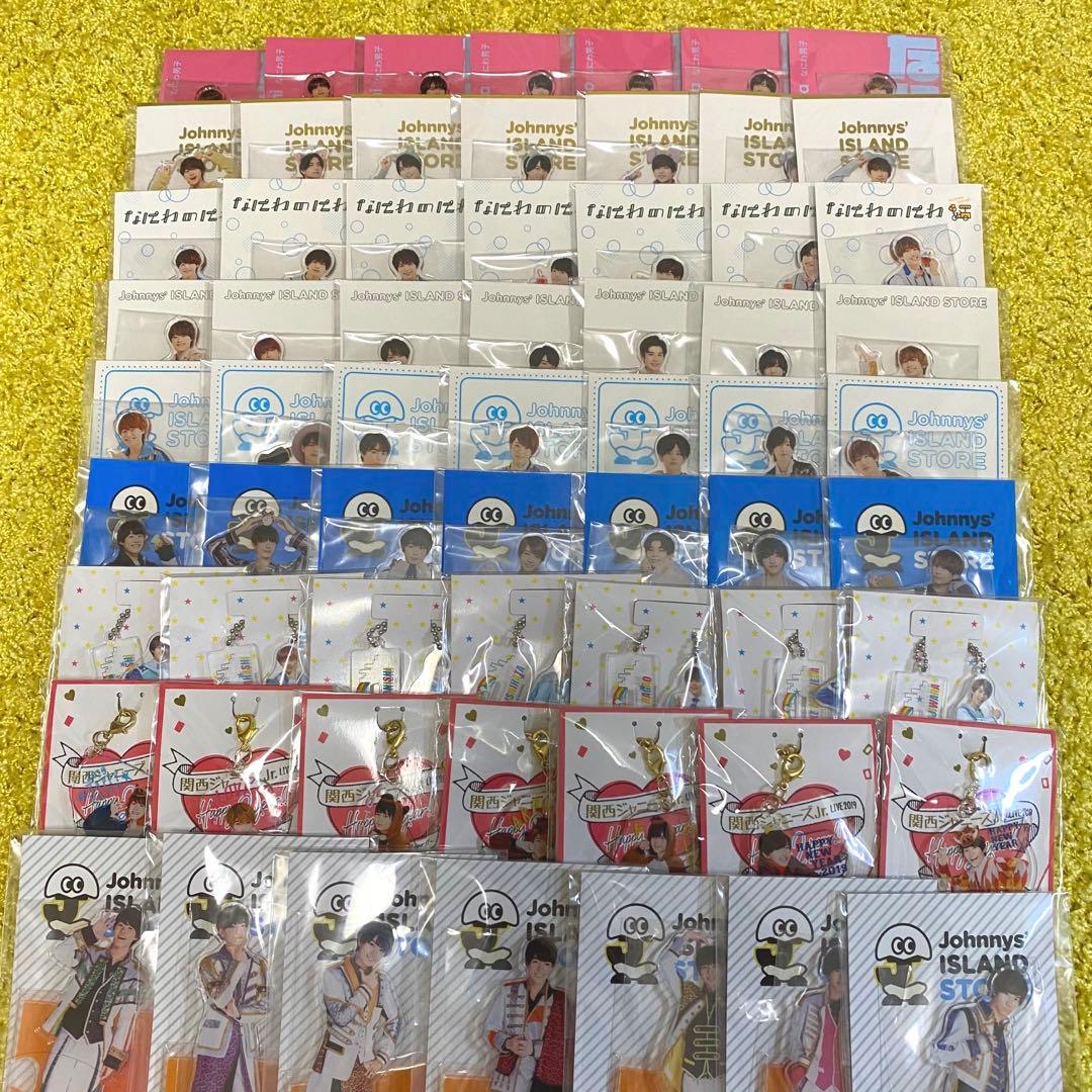 なにわ男子 アクスタ アクキー 全種 クリアファイル まとめ売り