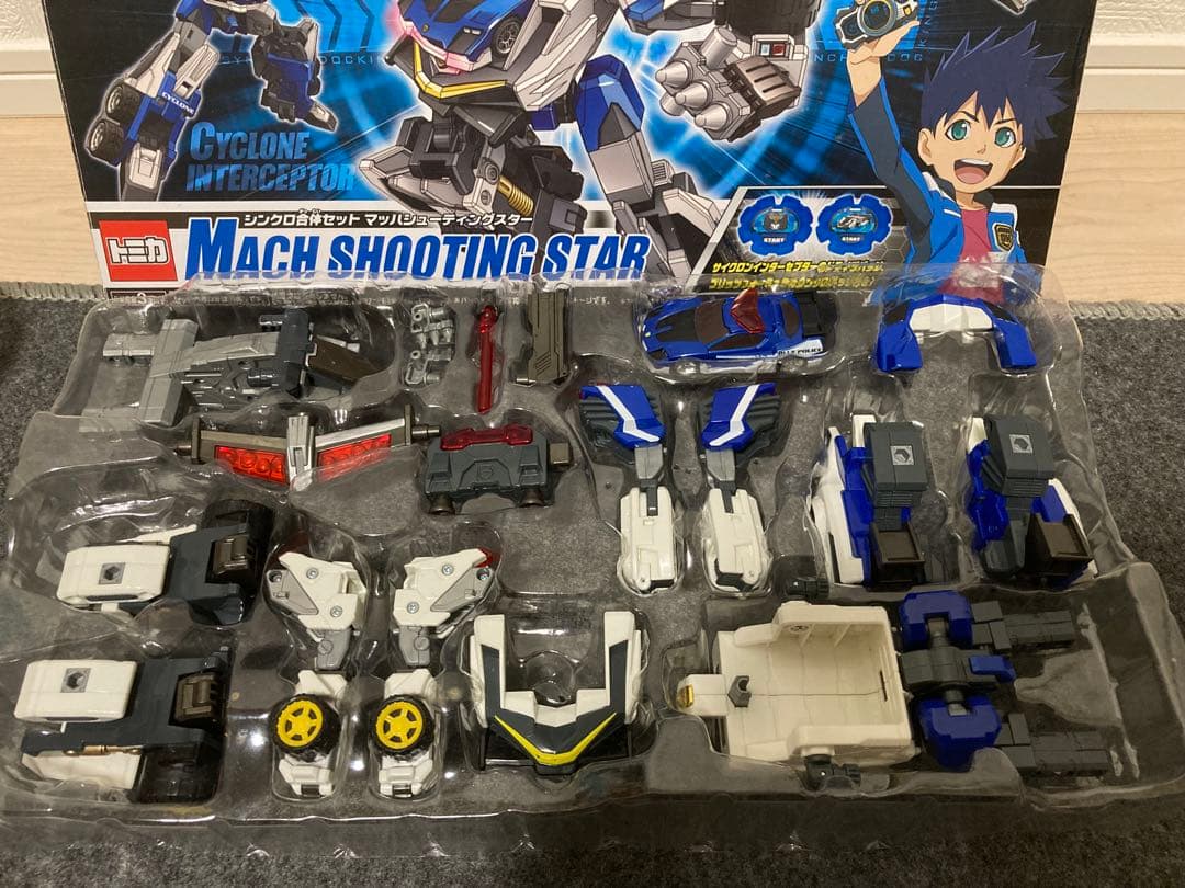 トミカ　ドライブヘッド　マッハシューティングスター　箱　説明書　有