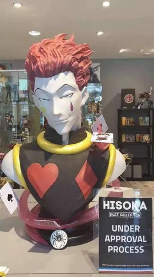 hunter×hunter ヒソカ＝モロウ ガレージキット ガレキ スタチュー⑨