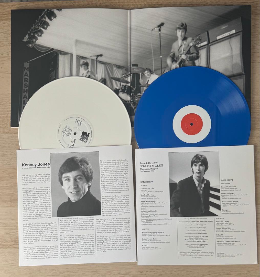 ケニー・ジョーンズ直筆サイン　small faces live1969