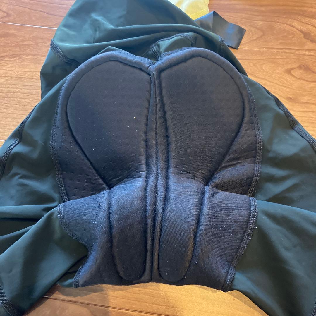 RAPHA ラファ　ビブショーツ グリーン　Sサイズ