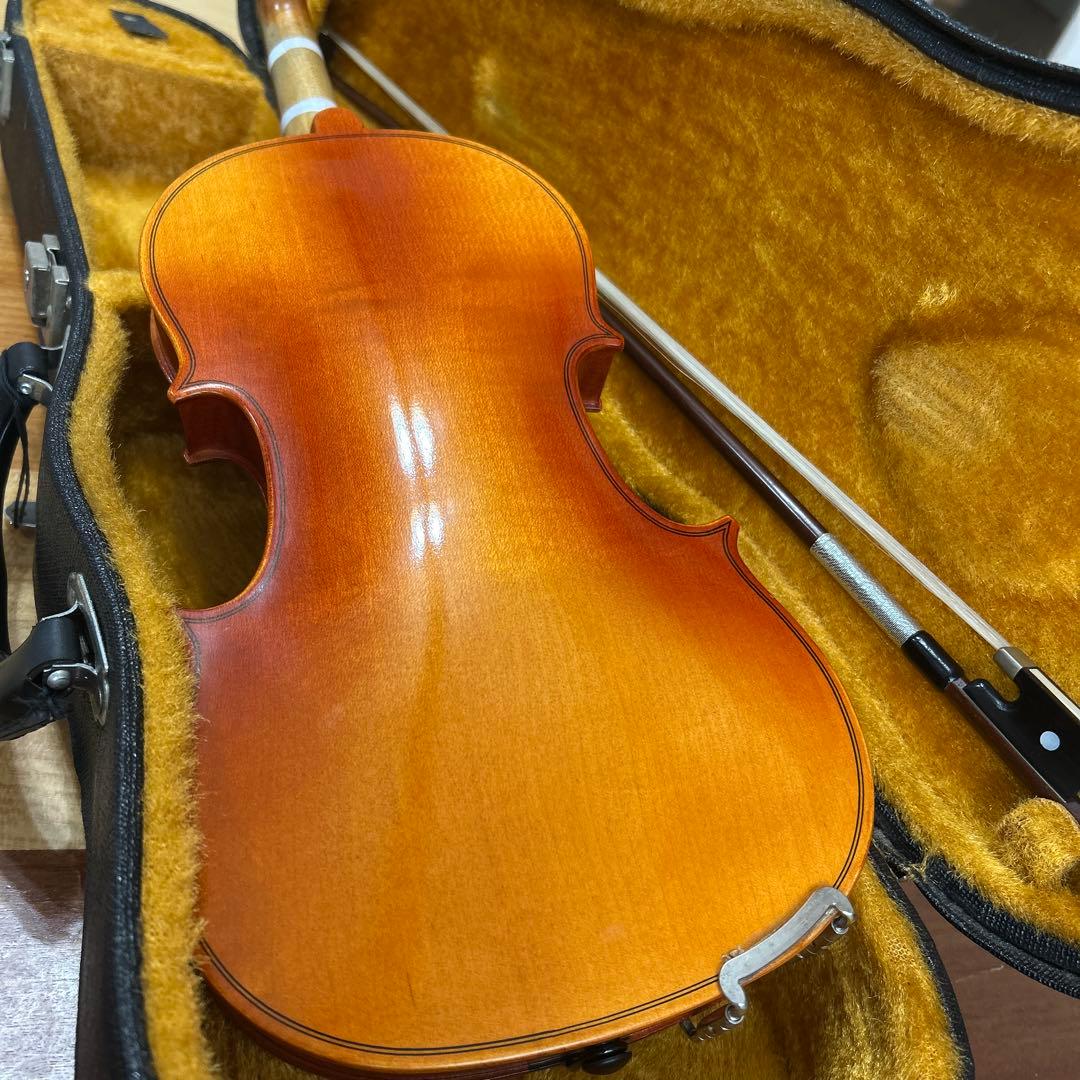 中古　SUZUKIバイオリン　No.220 1/4 本体、ケースのみ