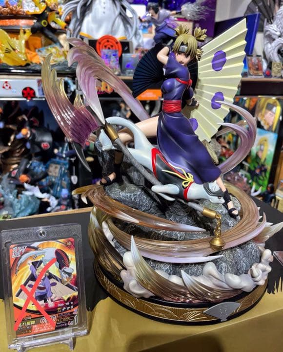 NARUTO ナルト 奈良テマリ 1/7 ガレージキット ガレキ スタチュー③