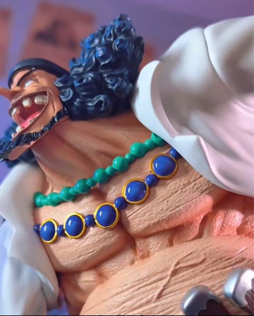 ONE PIECE ワンピース 黒ひげ·ティチ フィギュア ガレージキット