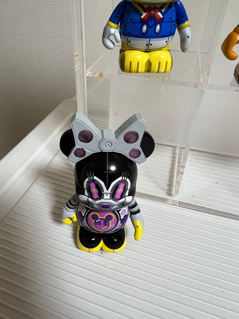 ディズニー、バイナルメーション（白黒ミニー、ドナルド）