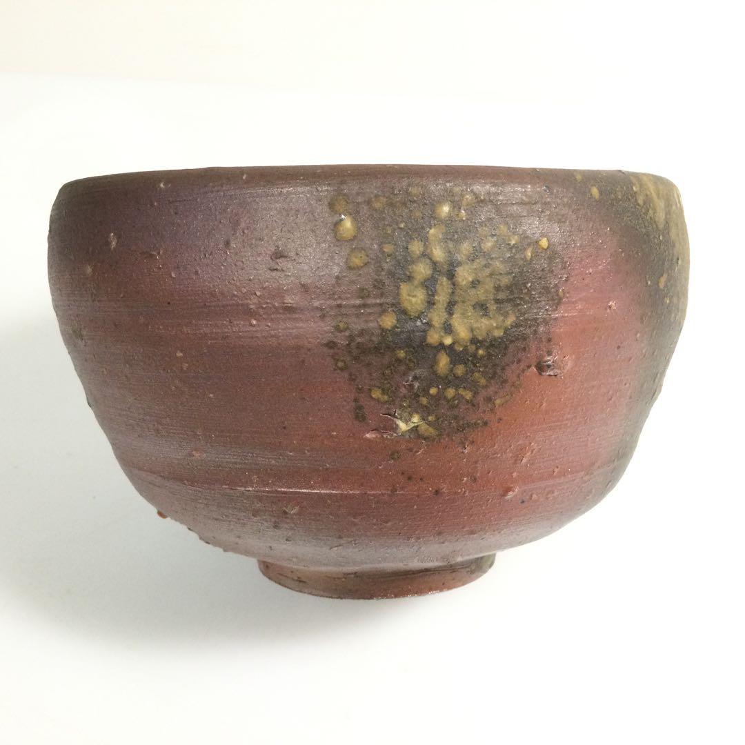 備前焼 抹茶碗 小西陶蔵作 茶道具 供布供箱付 T852