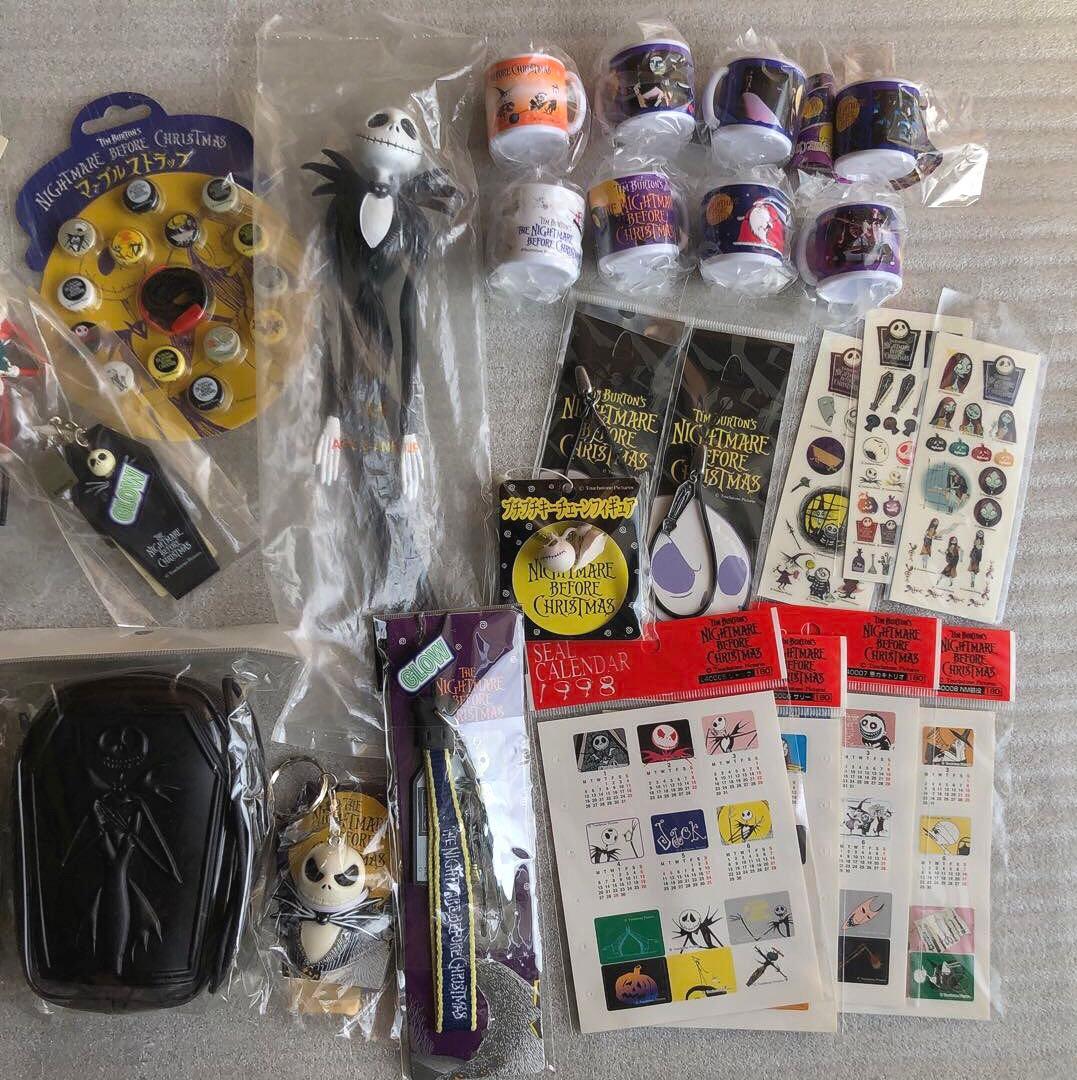 未開封 ナイトメアビフォアクリスマス グッズ色々 景品 ベンダブルジャック