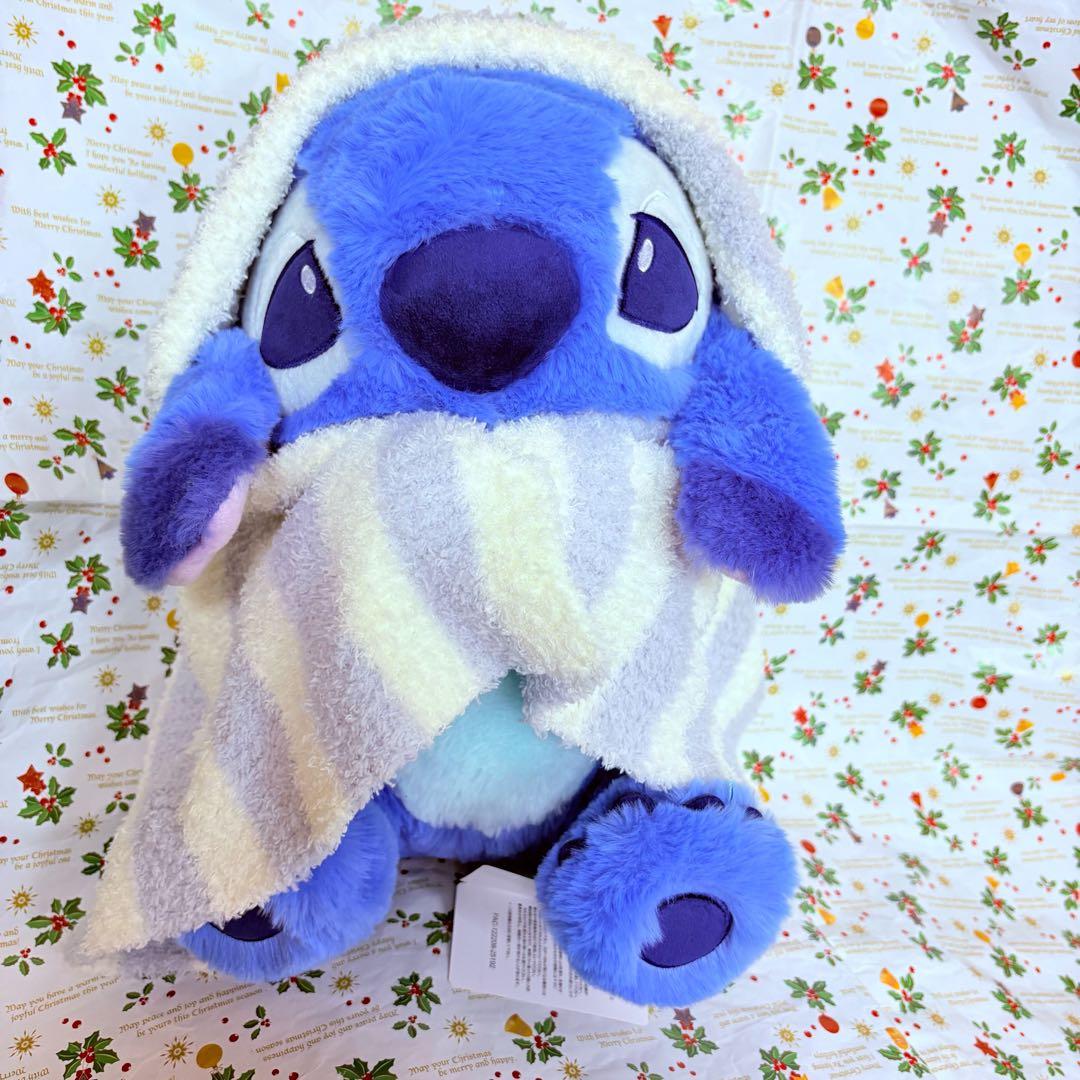 スティッチ ディズニーストア ぬいぐるみ ブランケット SOONFALL