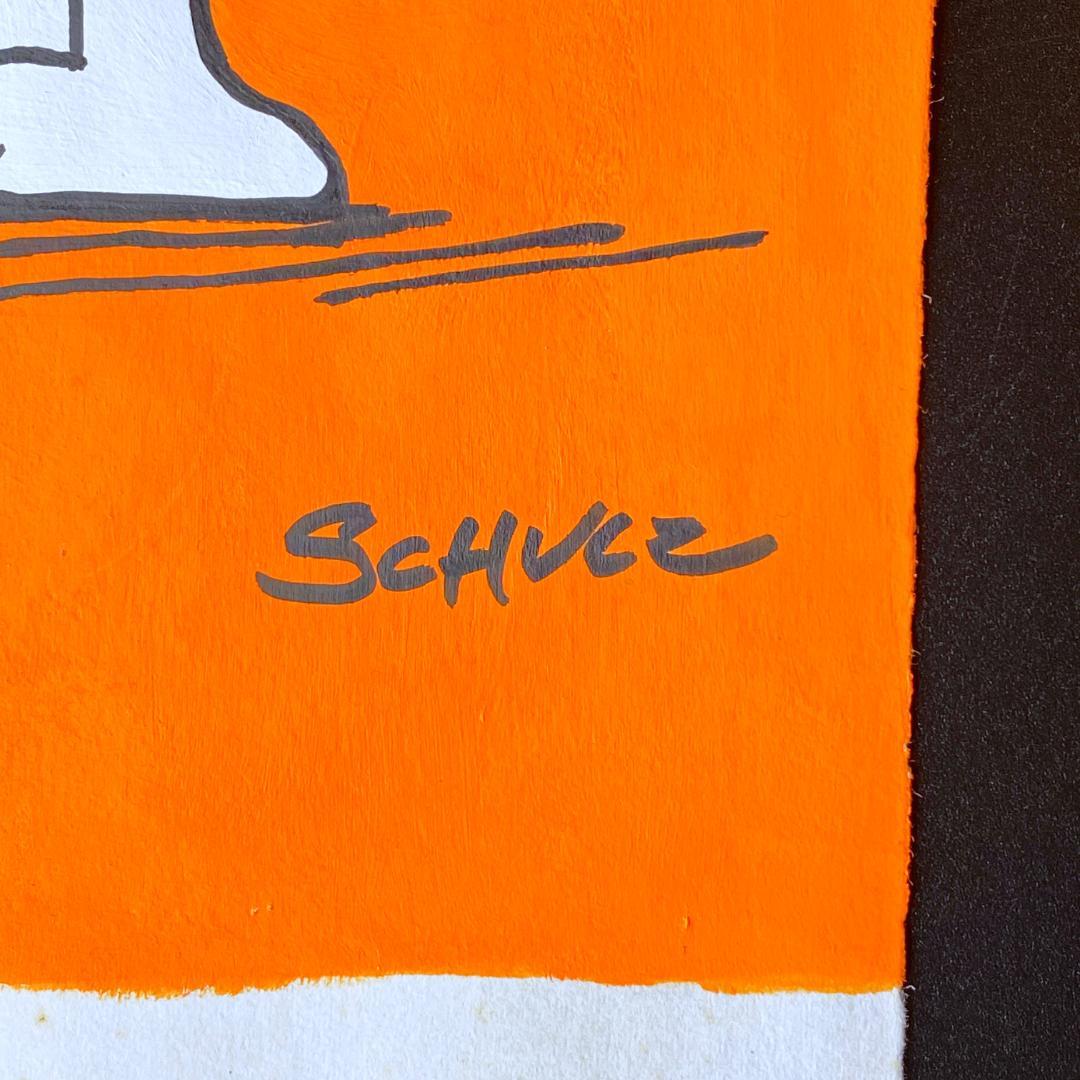 【模写】一点限り！ チャールズ・M・シュルツ サイン入 ドローイング スヌーピー