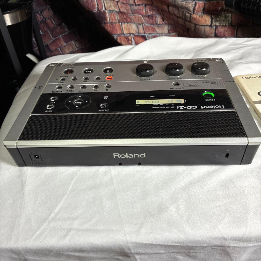 美品！Roland CD-2i SD/CDレコーダー専用ケース付き