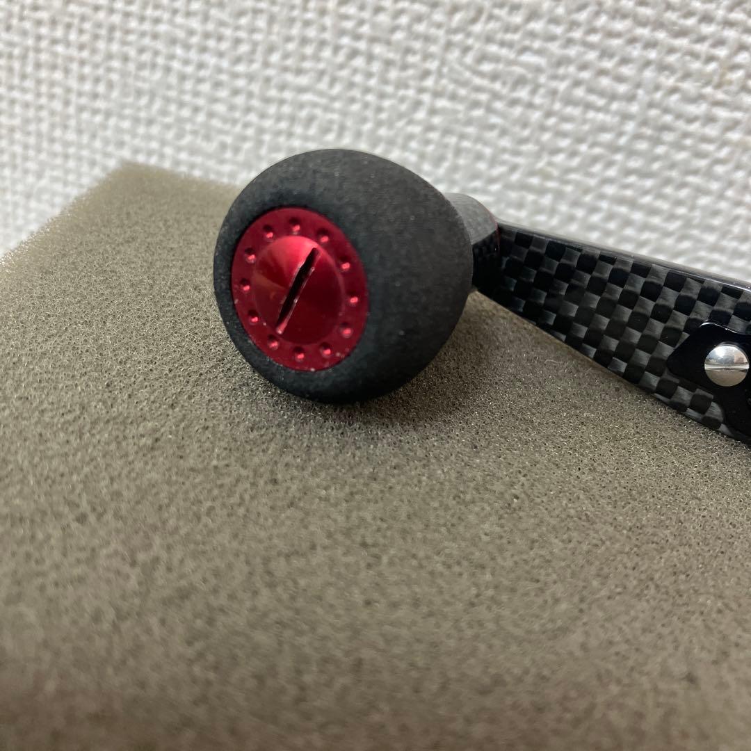 筏リール用？☆カーボンワークス☆ハンドル85mm⭐︎D-12