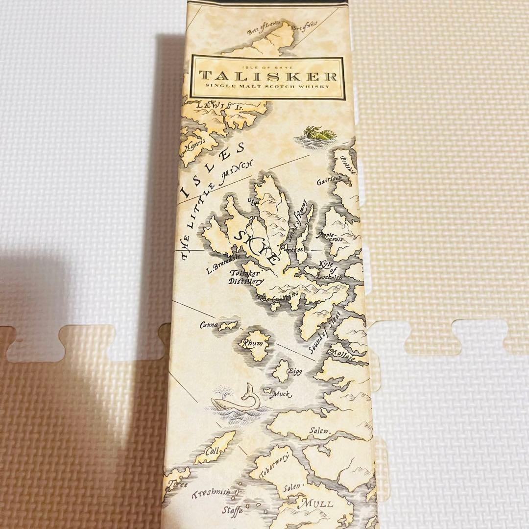 【古酒】タリスカー マップラベル 10年 750ml