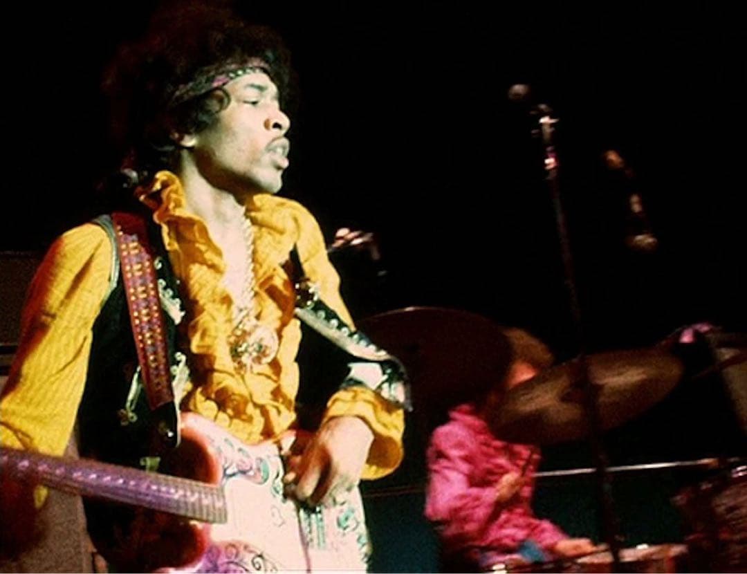JIMI HENDRIX Fender Strat Monterey ミニチュア