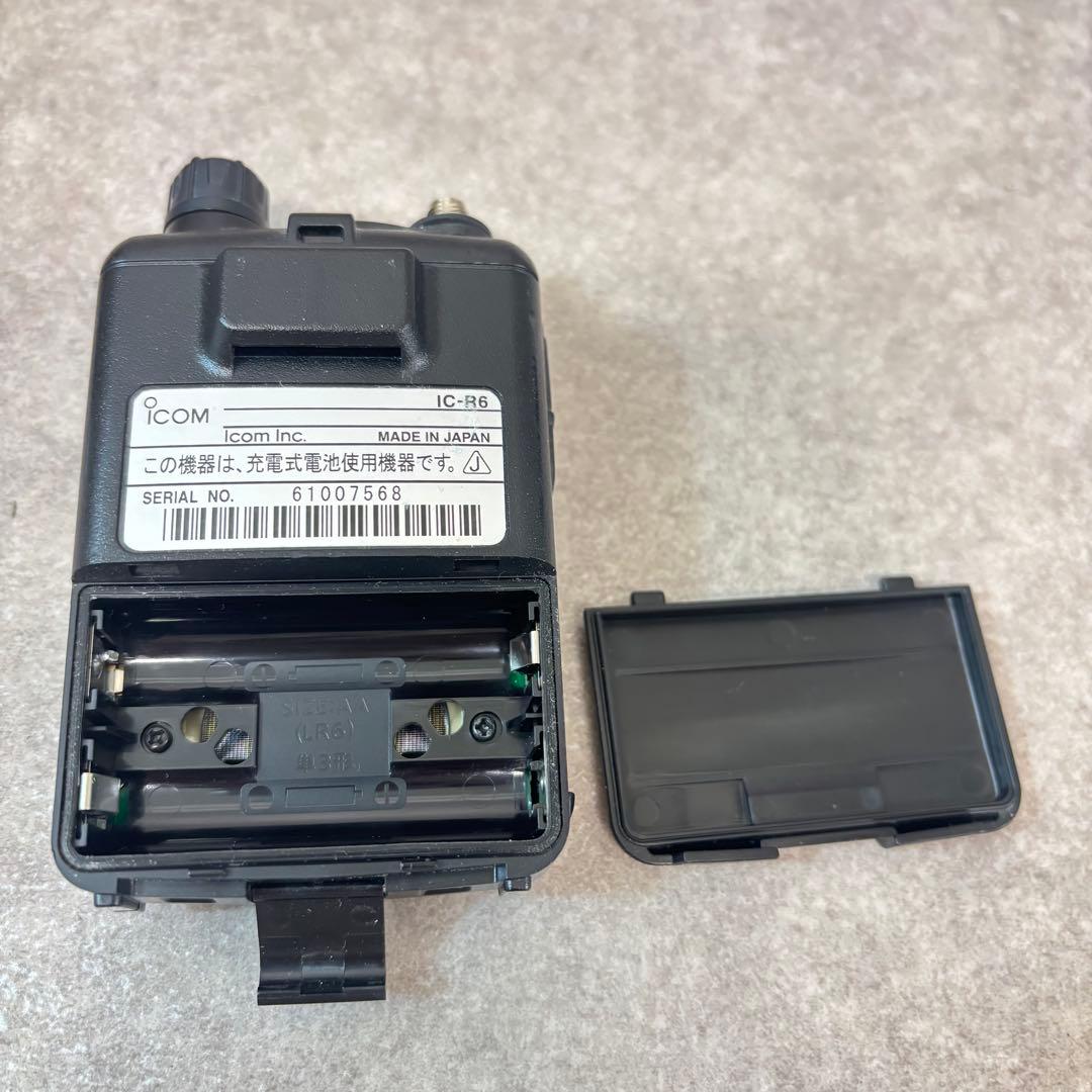 A40177★ アイコム 広帯域ハンディレシーバー IC-R6