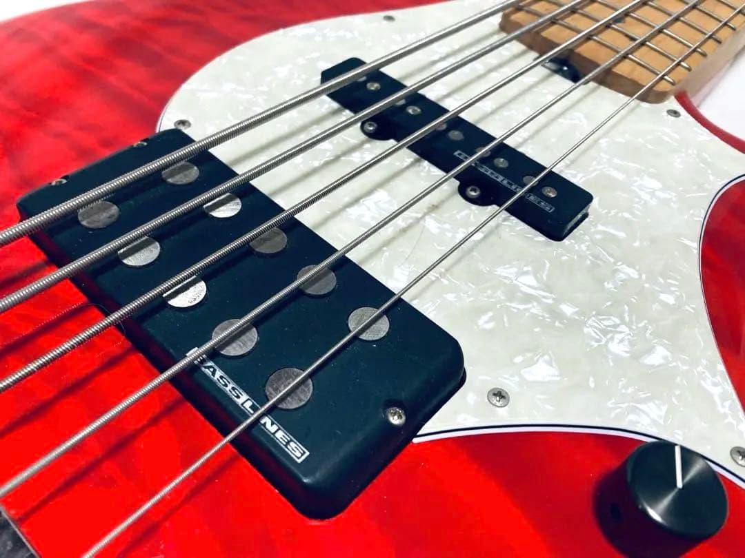 美品 Edwards E-T-170BD レッド ラルク テツヤ ケース付