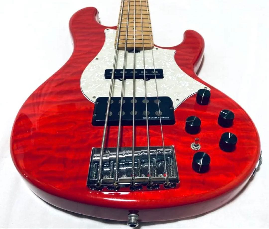 美品 Edwards E-T-170BD レッド ラルク テツヤ ケース付
