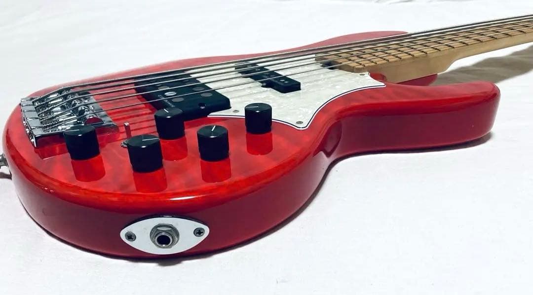 美品 Edwards E-T-170BD レッド ラルク テツヤ ケース付