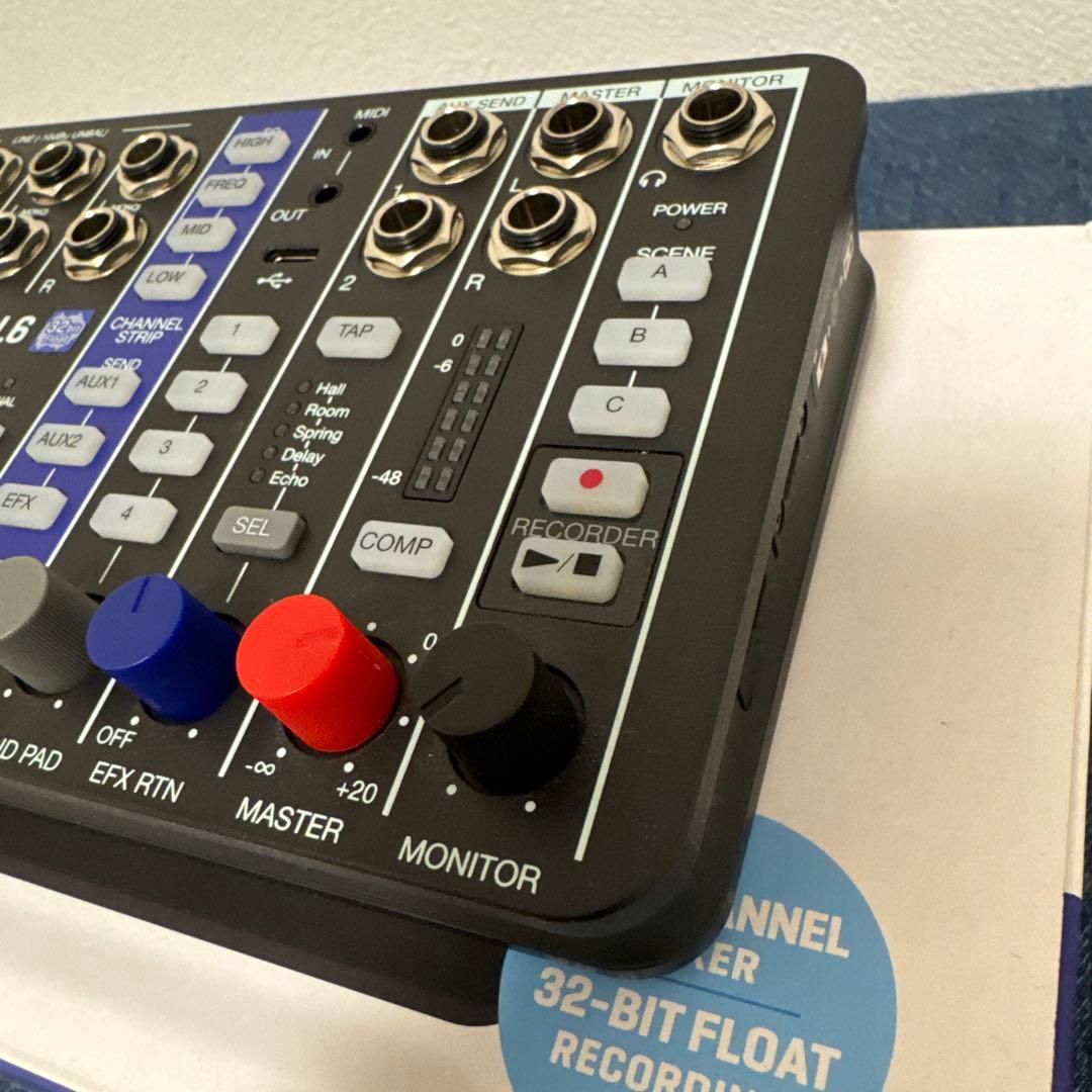 ZOOM LiveTrak L6 とERL-6