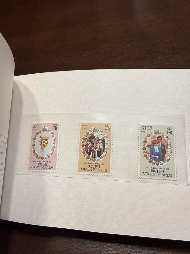 英国王室チャールズ皇太子 ダイアナ妃 ご結婚記念切手&クラウン貨